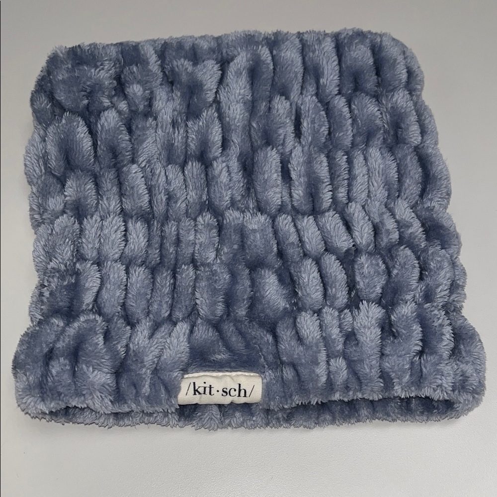 Kitsch woman’s blue extra wide spa Headband